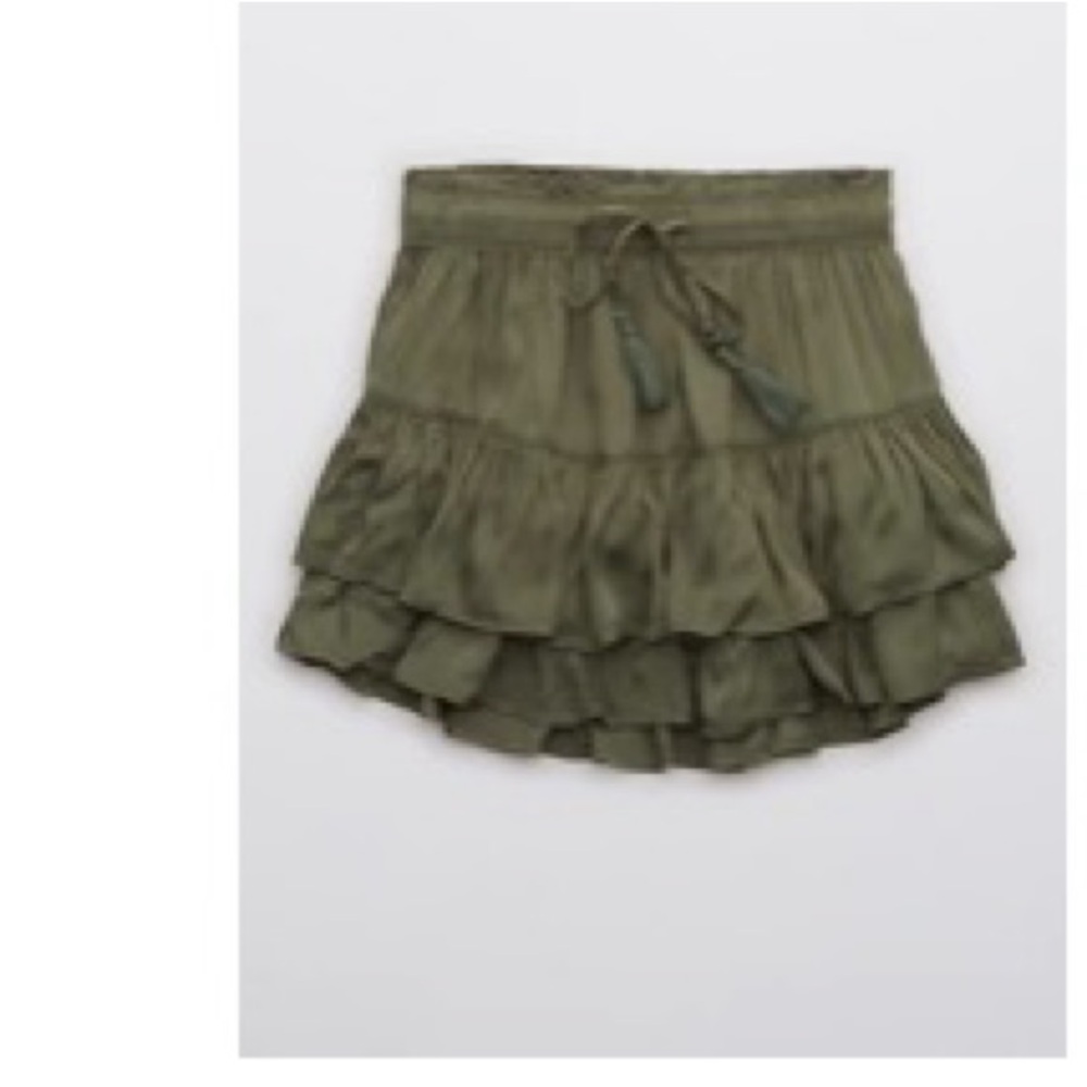 Aerie ruffled mini Skirt size XS